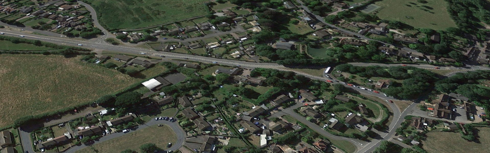 Powick Parish Council aerial view
