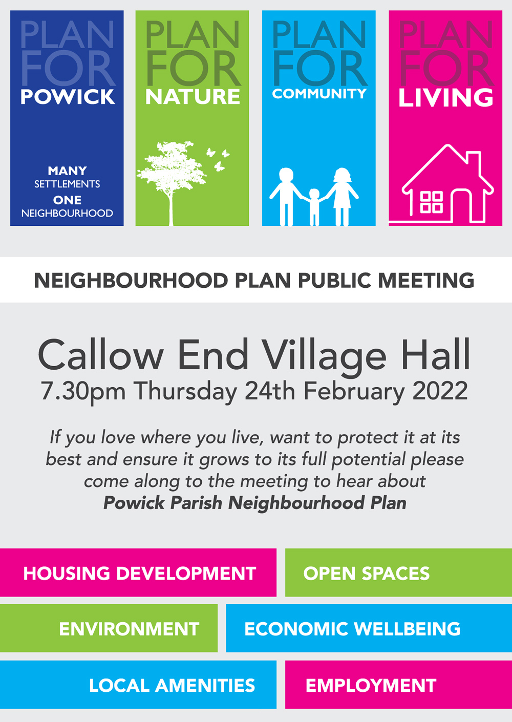 Neighbourhood Plan Public Meeting 24th February